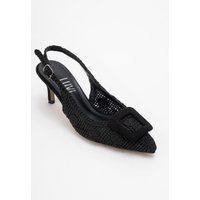 Ensley Gestrickte Schnalle Spitzer Zeh Pumps (Damen)
