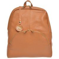 Leder-Beuteltasche mit Quasten