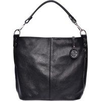 Leder Beuteltasche mit Quasten