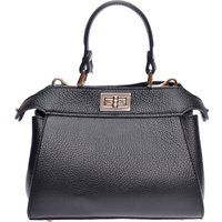 Leder Beuteltasche mit Quasten