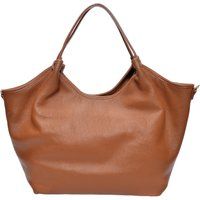 Braune Ledertasche mit Schulterriemen