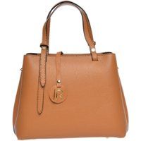 Braune Ledertasche mit Schulterriemen