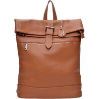 Braune Ledertasche mit Schulterriemen