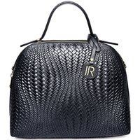 Handtasche aus gewebtem Leder mit Griff