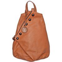 Klassische Ledertasche mit Schultergurt
