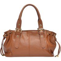 Minimalistische Wildleder Schultertasche