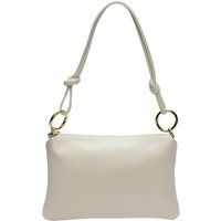 Minimalistische Schultertasche aus Leder