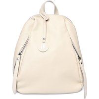 Beige Leder Hobo Schultertasche