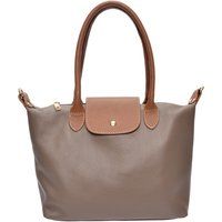 Lederhandtasche mit Henkel