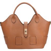 Leder Henkel Schultertasche