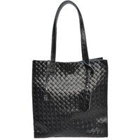 Gesteppte Ledertasche