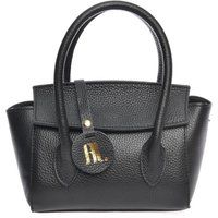 Gesteppte Ledertasche