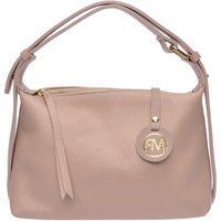Elegante Schultertasche aus Narbenleder