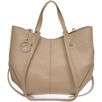 Elegante Gesteppte Leder Schultertasche