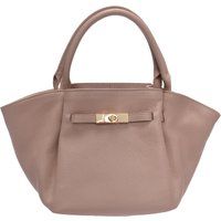 Elegante gesteppte Schultertasche aus Leder