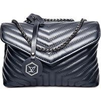 Elegante Schultertasche aus Krokodilleder
