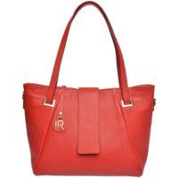 Rote Leder Handtasche mit Henkel