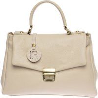 Minimalistische Leder Schulter Baguette Tasche