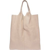 Minimalistische Ledertasche mit Henkeln
