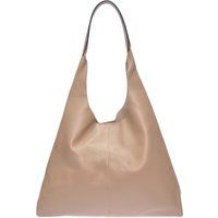 Minimalistische Leder Hobo Schultertasche
