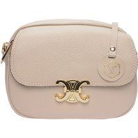 Minimalistische Leder Hobo Schultertasche