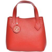 Rote Hobo-Tasche aus Leder