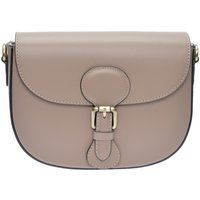 Elegante Ledersatteltasche Crossbody