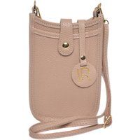 Handytasche aus genarbtem Leder