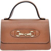 Ledersatteltasche mit oberem Griff