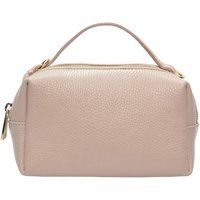 Handtasche mit strukturiertem Ledergriff