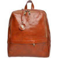 Lederrucksack mit Tragegriff