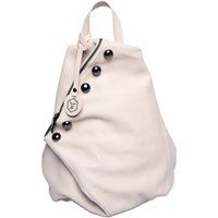 Moderner Lederrucksack mit Nieten