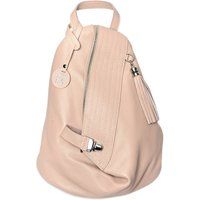 Lederrucksack mit Quastendetail