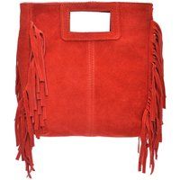 Wildleder Fransen Tragetasche