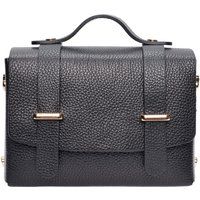 Elegante Schultertasche aus strukturiertem Leder