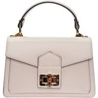 Lederhandtasche mit Griff