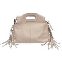 Lederhandtasche mit Griff