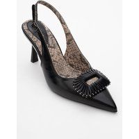 Spera Schnalle Spitzer Zehenbereich Pumps (Damen)