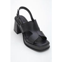 Zennia Leder Plateau Sandale (Women)