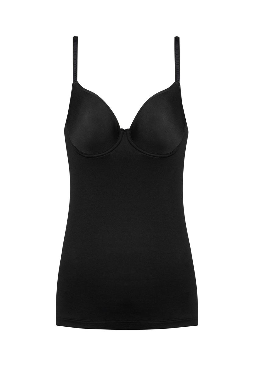 Nahtloses Hemd mit integriertem BH