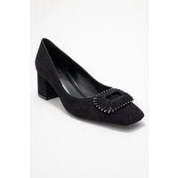 Velora Schnalle Eckige Zehenpartie Blockabsatz Pumps (Damen)