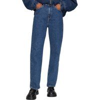Hoch geschnittene Jeans im klassischen Schnitt