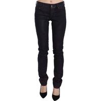 Beschichtete Skinny Fit Jeans