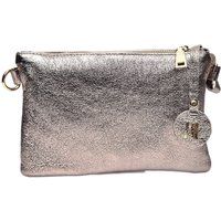 Metallic Leder Hobo Tasche