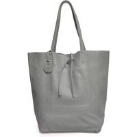 Leder Tote Bag mit Kordelzug