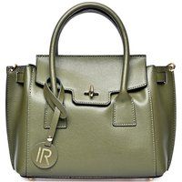 Strukturierte Handtasche aus Leder