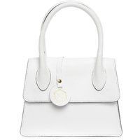 Strukturierte Handtasche mit Griff