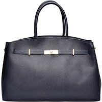 Strukturierte Leder Handtasche