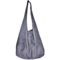 Lässige Hobo-Schultertasche aus Leder