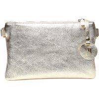 Goldene Metallic Schultertasche